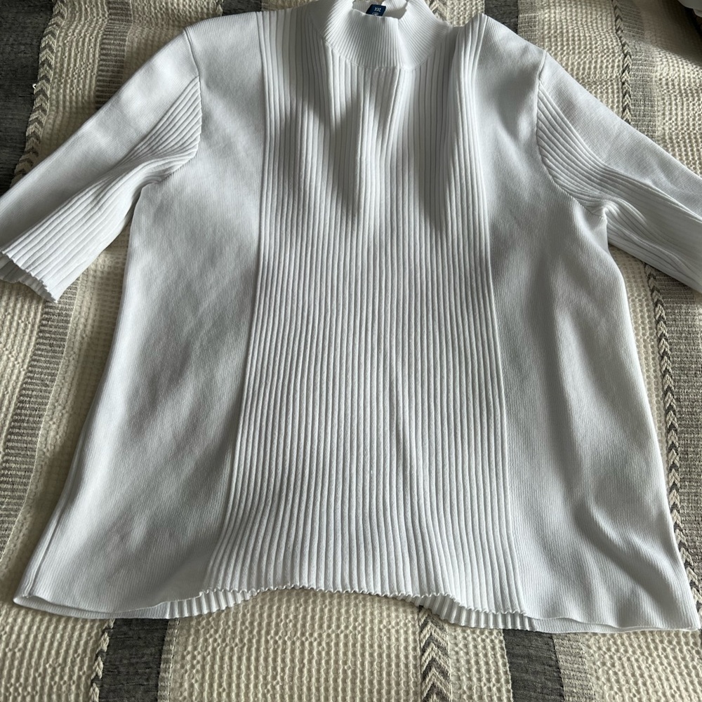 Elegant White Women's Top